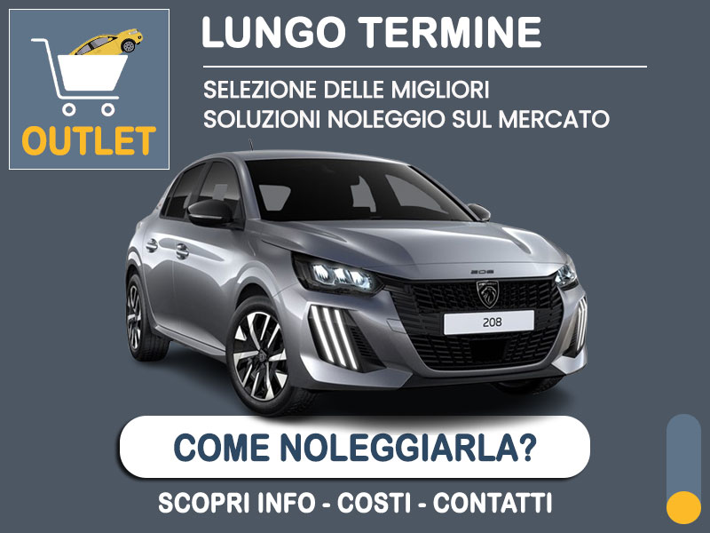 Offerta City car Noleggio PEUGEOT 208 100 BlueHDi Allure Pack = la quotazione Outlet del broker Medicredit Rent con canone ridotto e auto in pronta consegna Diesel  foto 0