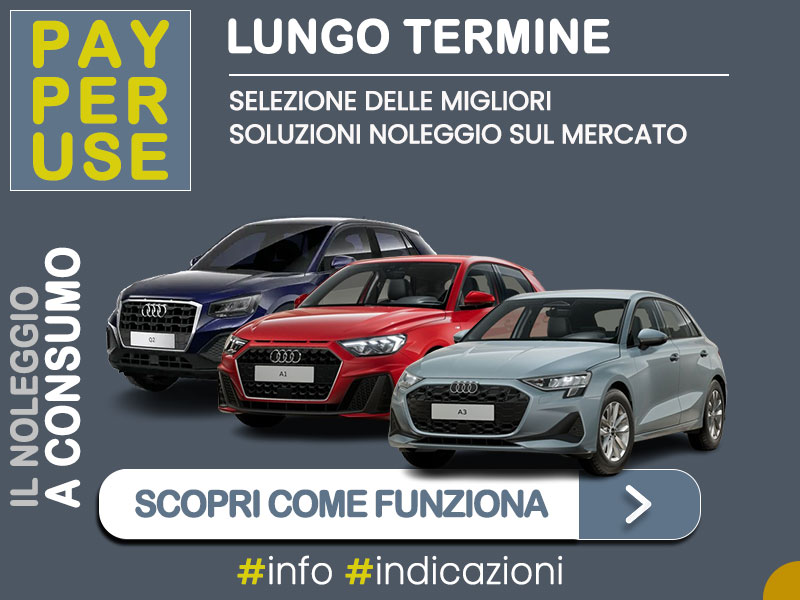 Offerta auto di vari segmenti Noleggio AUDI Pay-per-use: scopriamo come funziona la formula a consumo AUDI URBAN VALUE   foto 0