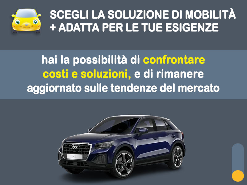 Offerta auto di vari segmenti Noleggio AUDI Pay-per-use: scopriamo come funziona la formula a consumo AUDI URBAN VALUE   foto 2