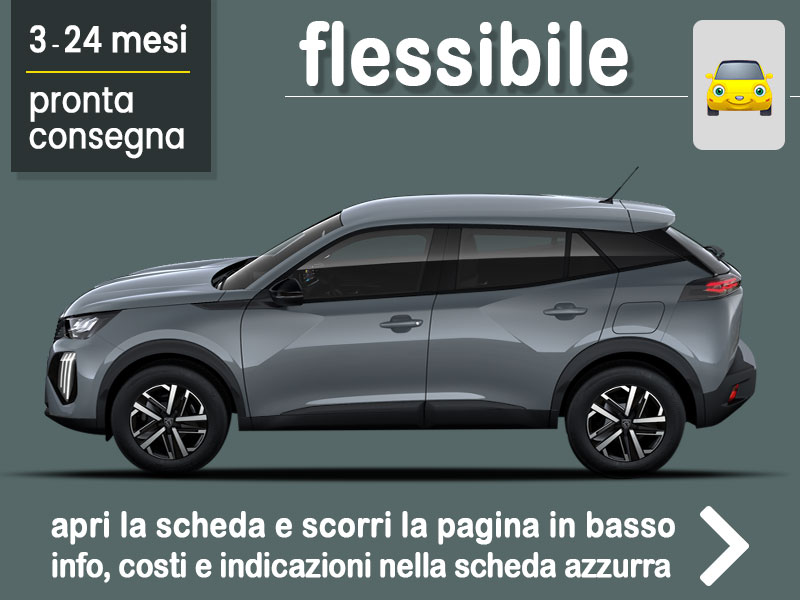 Offerta SUV e CrossOver Noleggio PEUGEOT 2008 BlueHDi 130 S&S EAT8 Allure in pronta consegna: scopri l’offerta flessibile promossa da Medicredit Rent Diesel  foto 0