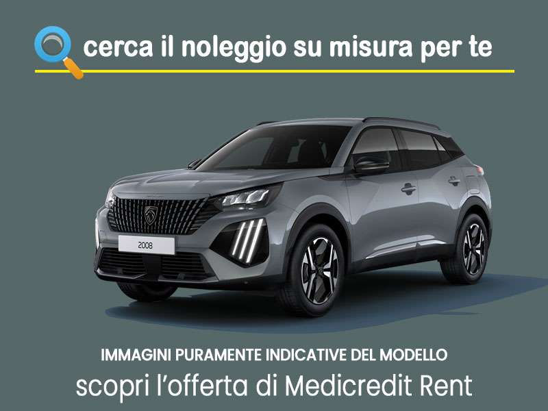 Offerta SUV e CrossOver Noleggio PEUGEOT 2008 BlueHDi 130 S&S EAT8 Allure in pronta consegna: scopri l’offerta flessibile promossa da Medicredit Rent Diesel  foto 3