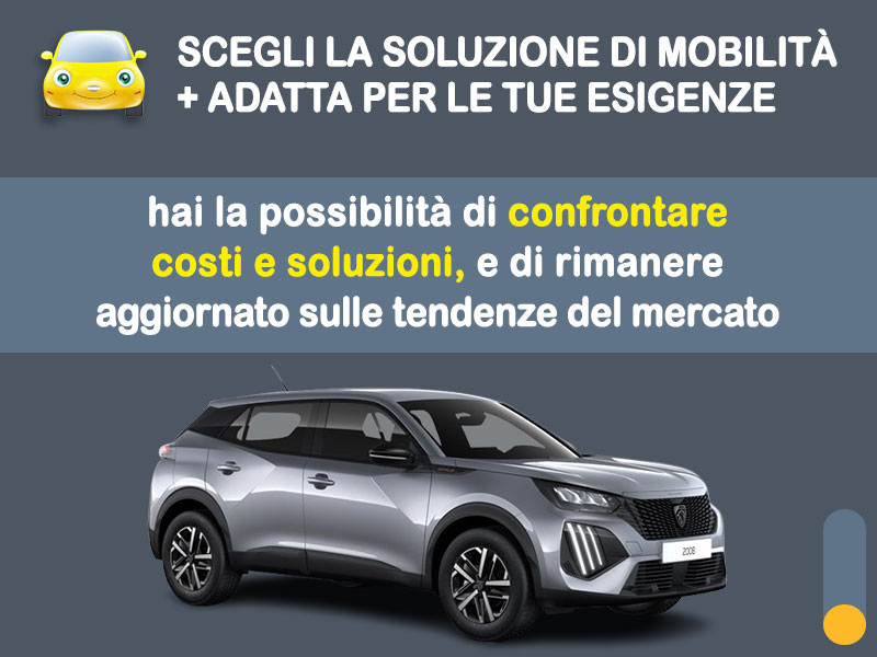 Offerta SUV e CrossOver Noleggio lungo termine PEUGEOT 2008 PureTech: l'offerta di MT Motors con valutazione dello scoring finanziario più flessibile Benzina  foto 2