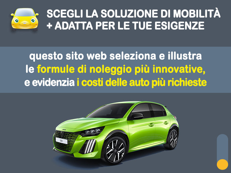 Offerta City car Noleggio lungo termine PEUGEOT 208 Hybrid: l'offerta di MT Motors con valutazione dello scoring finanziario più flessibile Ibrida - benzina (MHEV)  foto 1