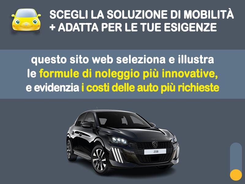 Offerta City car Noleggio PEUGEOT 208 1.2 PureTech in pronta consegna: l'offerta stock del broker Medicredit Rent Benzina  foto 1