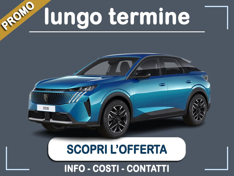Offerta SUV e CrossOver Noleggio auto in promozione: PEUGEOT 3008 Hybrid = l'offerta speciale del broker Medicredit Rent, con tariffa scontata Ibrida - benzina (MHEV)  foto 0