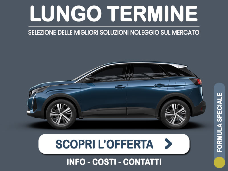 Offerta SUV e CrossOver Noleggio PEUGEOT 3008 Hybrid 145 e-DCS6: l'offerta del broker Medicredit Rent con la formula speciale 