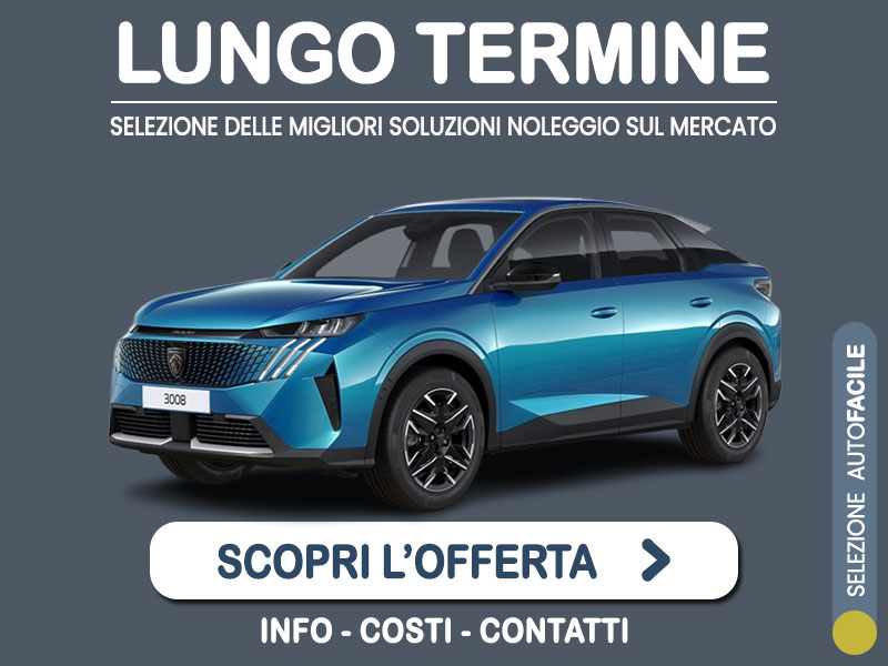 Offerta SUV e CrossOver PEUGEOT 3008 Plug-in Hybrid: la quotazione più aggiornata del broker Medicredit Rent per il noleggio a lungo termine [primavera 2026] Plug-in Hybrid  foto 0