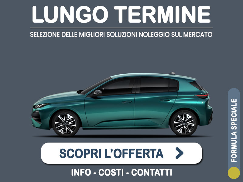 Offerta Berlina Noleggio PEUGEOT 308 BlueHDi 130 EAT8: l'offerta del broker Medicredit Rent con la formula speciale 