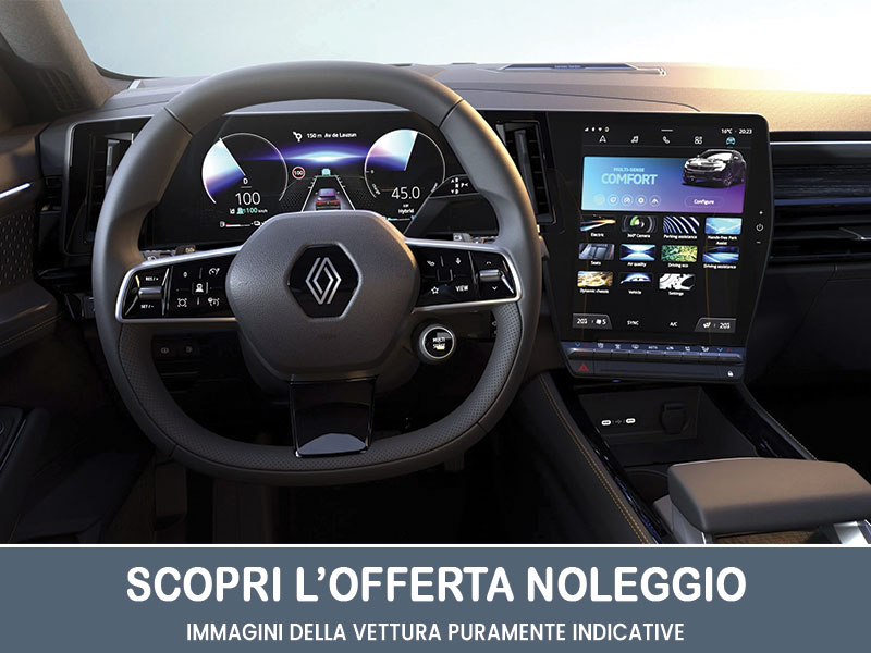 Offerta SUV e CrossOver Noleggio RENAULT AUSTRAL evolution mild hybrid 160 auto: scopriamo l'offerta promossa dal broker Medicredit Rent Ibrida - benzina (MHEV)  foto 8