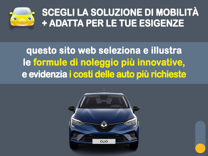 Offerta City car Noleggio lungo termine RENAULT CLIO: l'offerta di MT Motors con valutazione dello scoring finanziario più flessibile Benzina  foto 1