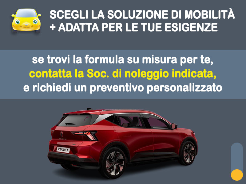 Offerta SUV e CrossOver RENAULT SCENIC E-Tech electric: la quotazione più aggiornata del broker Medicredit Rent per il noleggio a lungo termine [febbraio 2026] Elettrica  foto 3