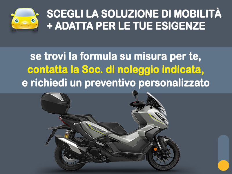 Offerta Scooter Noleggio Scooter HONDA ADV 350 Special Edition: l'offerta più aggiornata di Medicredit Rent [maggio 2026] Benzina  foto 3