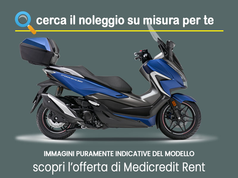 Offerta Scooter Noleggio scooter Honda Forza 350 deluxe in pronta consegna: scopri l’offerta flessibile promossa da Medicredit Rent Benzina  foto 3
