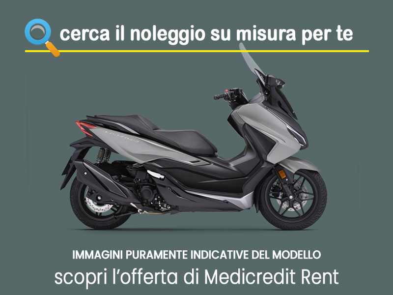 Offerta Scooter Noleggio scooter Honda Forza 350 in pronta consegna: scopri l’offerta flessibile promossa da Medicredit Rent Benzina  foto 3