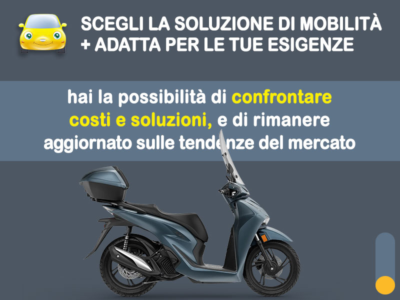 Offerta Scooter Noleggio Scooter HONDA SH125: l'offerta più aggiornata di Medicredit Rent [maggio 2026] Benzina  foto 2