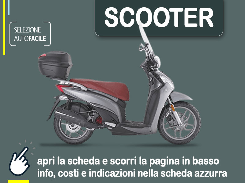 Offerta Scooter Noleggio scooter KYMCO People 125i ONE a lungo termine: miglior offerta selezionata Benzina  foto 0