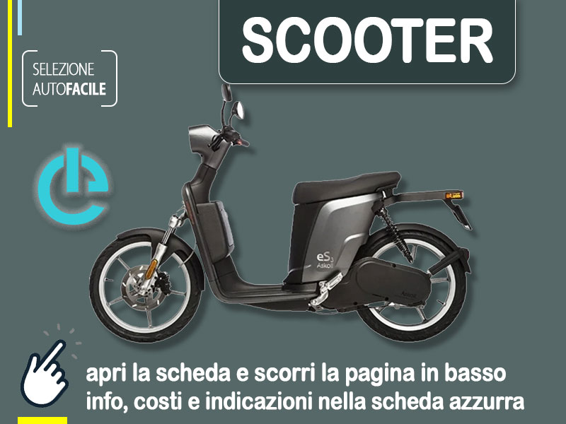 Offerta Scooter Noleggio scooter ASKOLL eS3 125: come prenotare un noleggio mensile - plurimensile Elettrica  foto 0