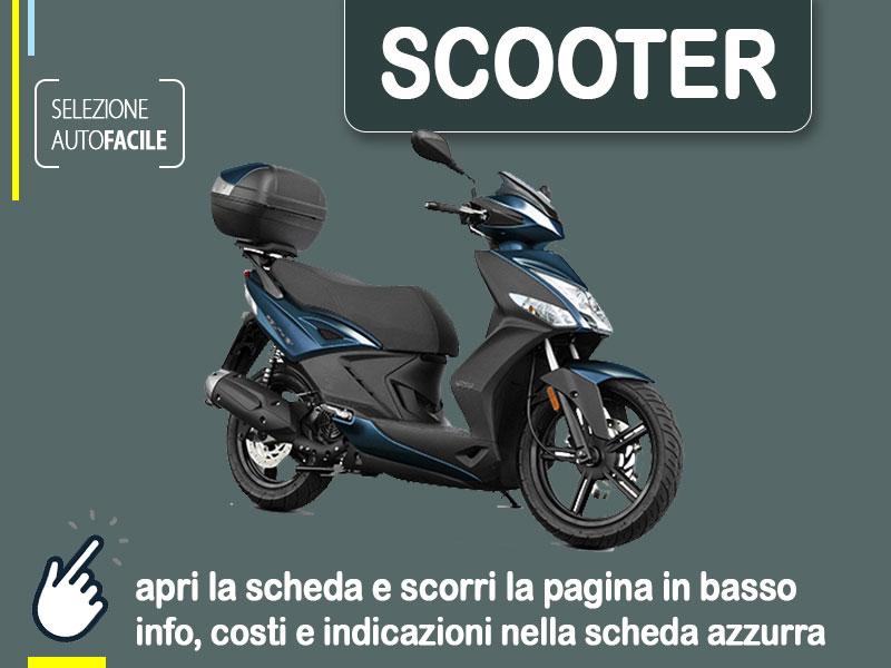 Offerta Scooter Noleggio scooter KYMCO Agility 125 R16 +: come prenotare un noleggio mensile - plurimensile Benzina  foto 0