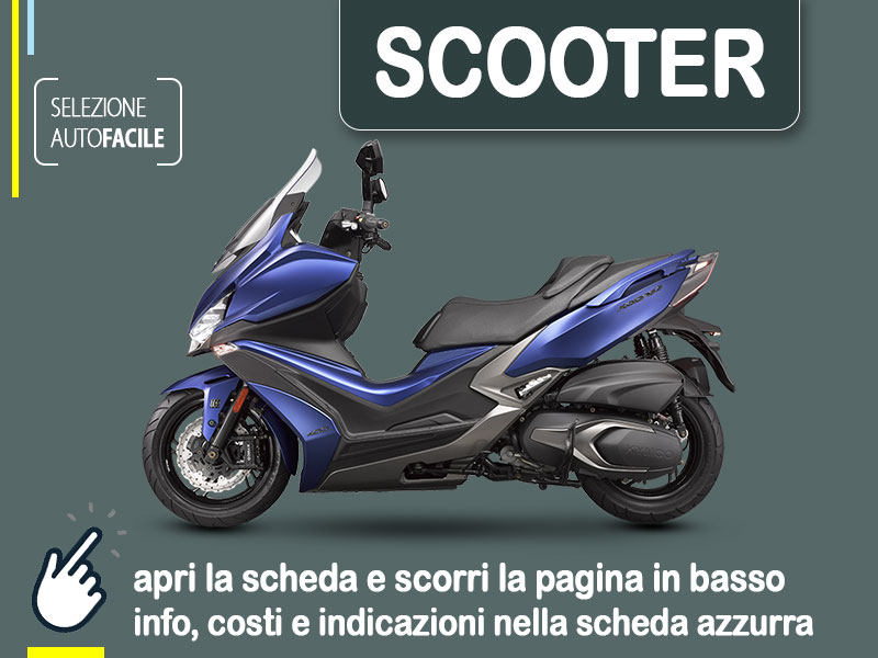 Offerta Scooter Noleggio scooter KYMCO Xciting S 400: come prenotare un noleggio mensile - plurimensile Benzina  foto 0