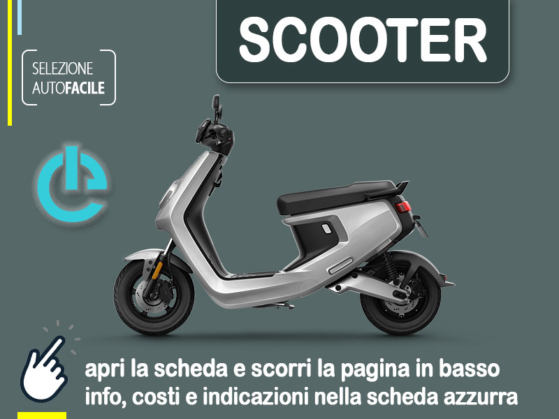 Offerta Scooter Noleggio scooter NIU MQi Sport: come prenotare un noleggio mensile - plurimensile Elettrica  foto 0