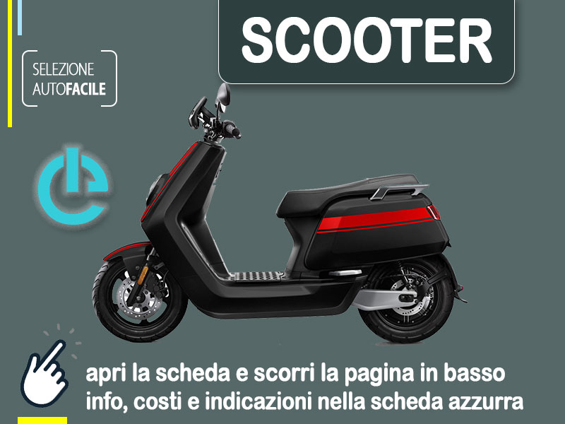 Offerta Scooter Noleggio scooter NIU NQi GTs sport: come prenotare un noleggio mensile - plurimensile Elettrica  foto 0