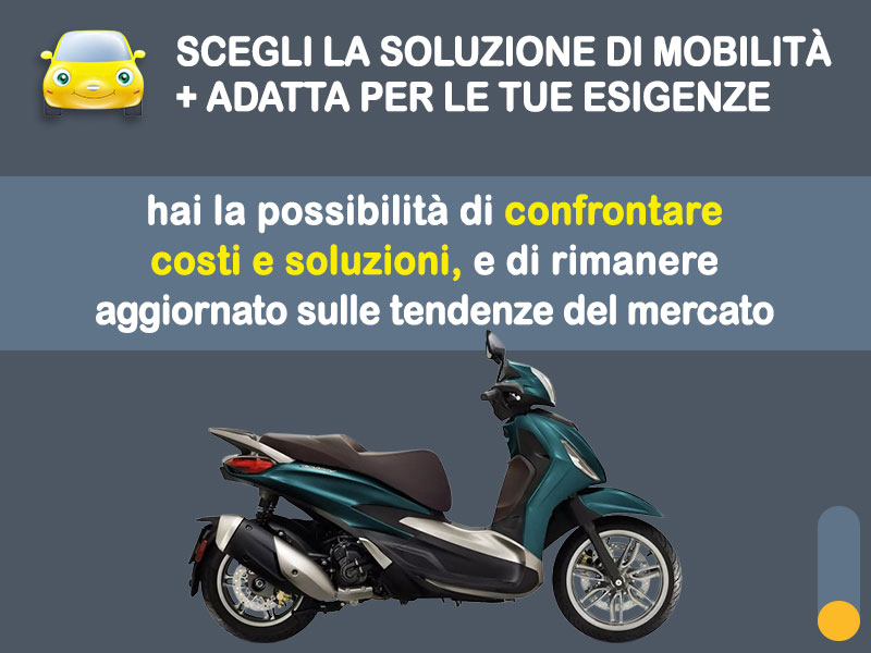 Offerta Scooter Noleggio scooter no scoring: PIAGGIO BEVERLY 300 - l'offerta 
