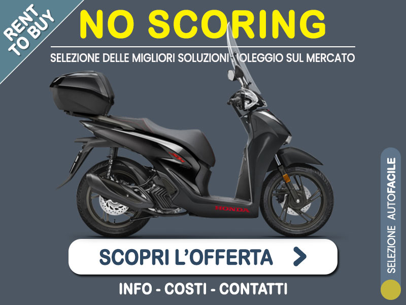 Offerta Scooter Noleggio scooter no scoring: HONDA SH150i - l'offerta 