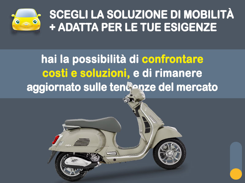Offerta Scooter Noleggio scooter no scoring: VESPA GTS 300 - l'offerta 
