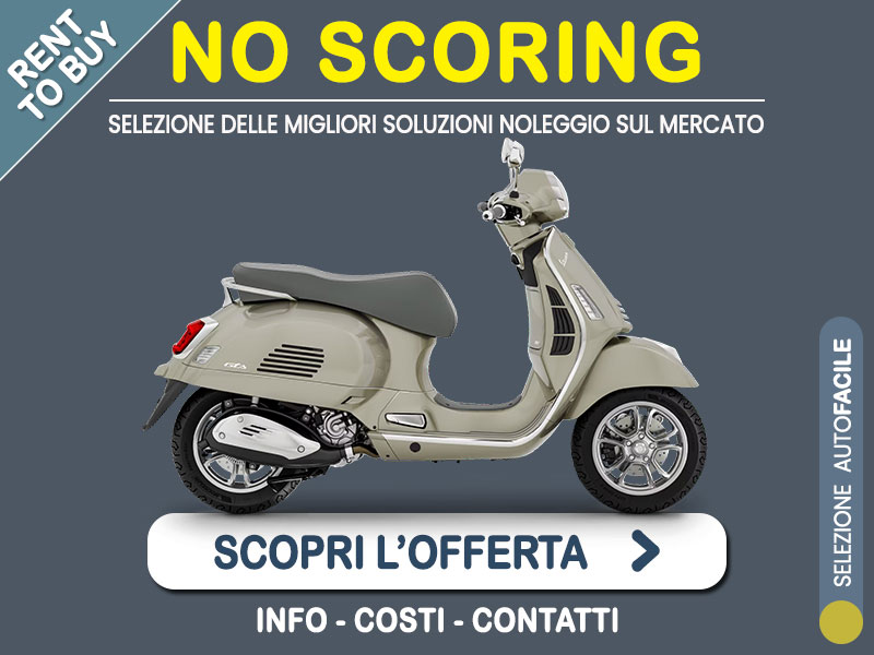 Offerta Scooter Noleggio scooter no scoring: VESPA GTS 300 - l'offerta 