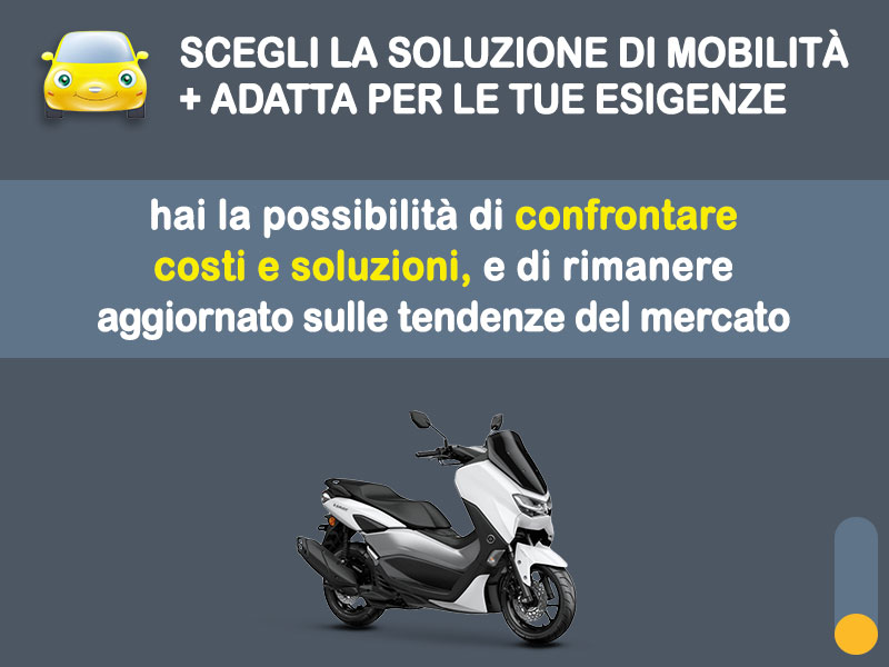 Offerta Scooter YAMAHA NMAX 125: noleggio no scoring - l'offerta RENT TO BUY del broker MT Motors, con possibilità di acquisto a tariffa agevolata Benzina  foto 2