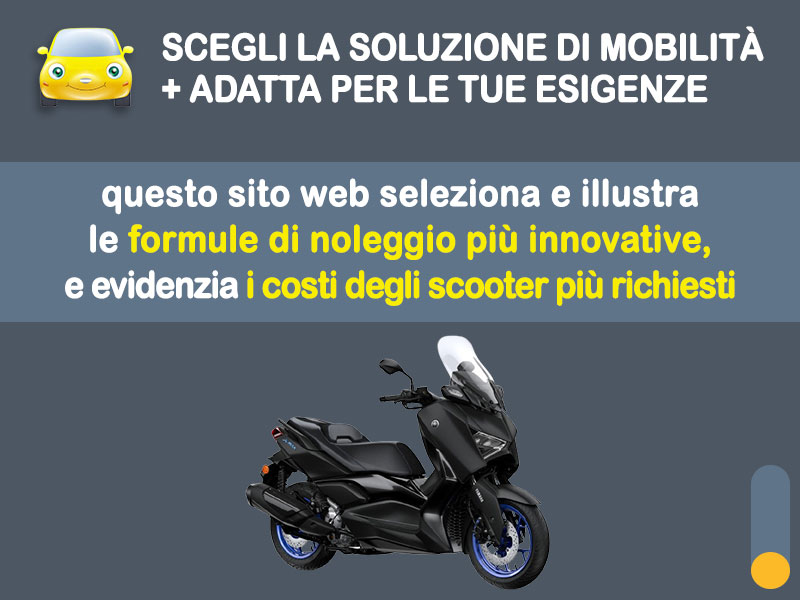 Offerta Scooter YAMAHA XMAX 300: noleggio no scoring - l'offerta RENT TO BUY del broker MT Motors, con possibilità di acquisto a tariffa agevolata Benzina  foto 1