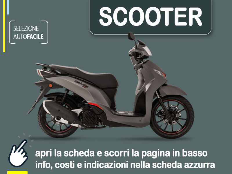 Offerta Scooter Noleggio scooter PEUGEOT Belville 200i a lungo termine: miglior offerta selezionata Benzina  foto 0