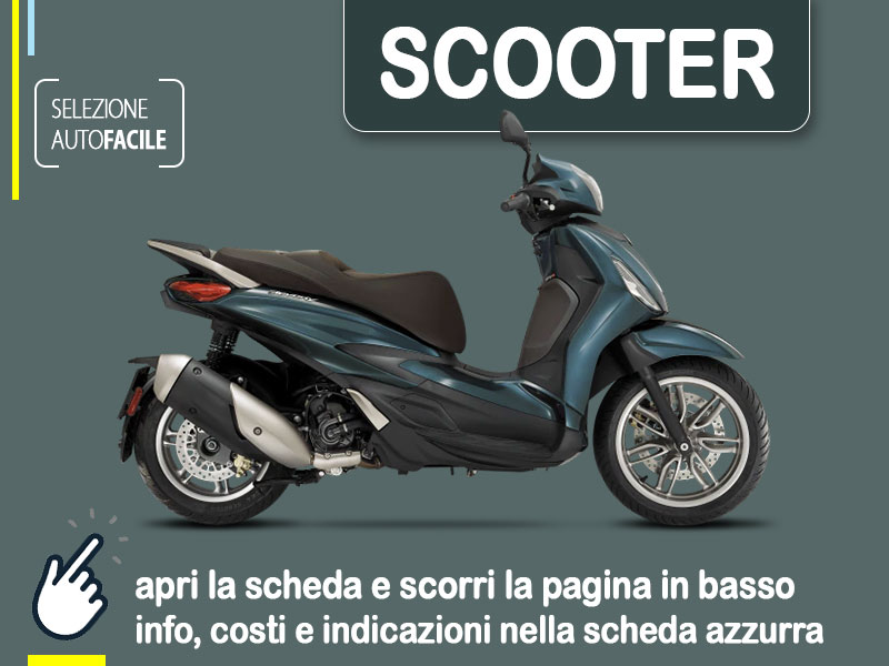 Offerta Scooter Noleggio scooter PIAGGIO Beverly 300 a lungo termine: miglior offerta selezionata Benzina  foto 0