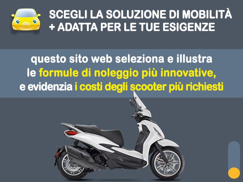 Offerta Scooter Noleggio Scooter PIAGGIO BEVERLY 400: l'offerta più aggiornata di Medicredit Rent [maggio 2026] Benzina  foto 1