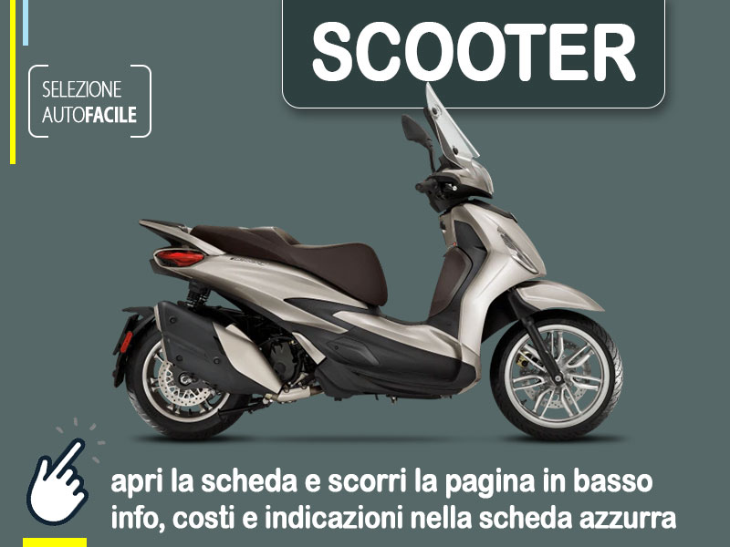 Offerta Scooter Noleggio scooter PIAGGIO Beverly 400 a lungo termine: miglior offerta selezionata Benzina  foto 0