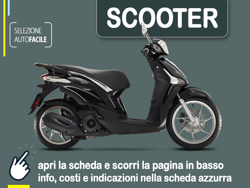 Offerta Scooter Noleggio scooter PIAGGIO Liberty 150 a lungo termine: miglior offerta selezionata Benzina  foto 0