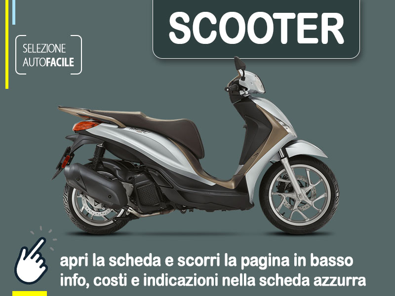 Offerta Scooter Noleggio scooter PIAGGIO Medley 125 a lungo termine: miglior offerta selezionata Benzina  foto 0
