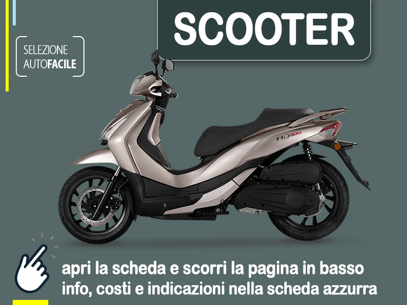 Offerta Scooter Noleggio scooter SYM HD 300 a lungo termine: miglior offerta selezionata Benzina  foto 0