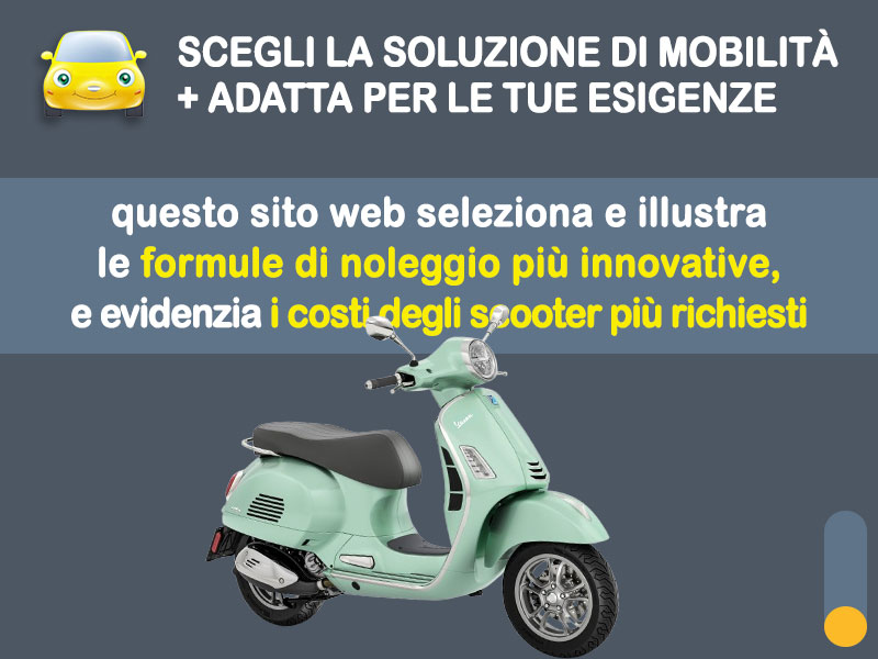 Offerta Scooter Noleggio Scooter PIAGGIO VESPA GTS 300 hpe: l'offerta più aggiornata di Medicredit Rent [maggio 2026] Benzina  foto 1
