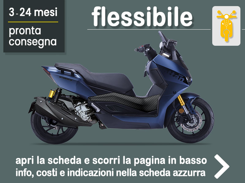 Offerta Scooter Noleggio scooter Wottan Motor Storm-R 300 in pronta consegna: scopri l’offerta flessibile promossa da Medicredit Rent Benzina  foto 0