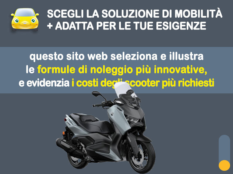 Offerta Scooter Noleggio Scooter YAMAHA XMAX 300 Tech MAX: l'offerta più aggiornata di Medicredit Rent [maggio 2026] Benzina  foto 1