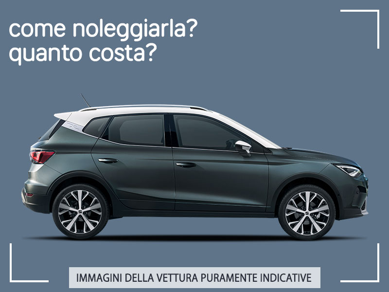 Offerta SUV e CrossOver Noleggio auto in promozione: SEAT ARONA 1.0 EcoTSI DSG STYLE = l'offerta speciale del broker Medicredit Rent, con tariffa scontata Benzina  foto 1