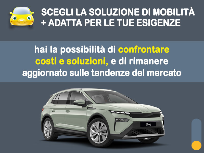 Offerta SUV e CrossOver ŠKODA ELROQ 50 SUV elettrico: la quotazione più aggiornata del broker Medicredit Rent per il noleggio a lungo termine [febbraio 2026] Elettrica  foto 2