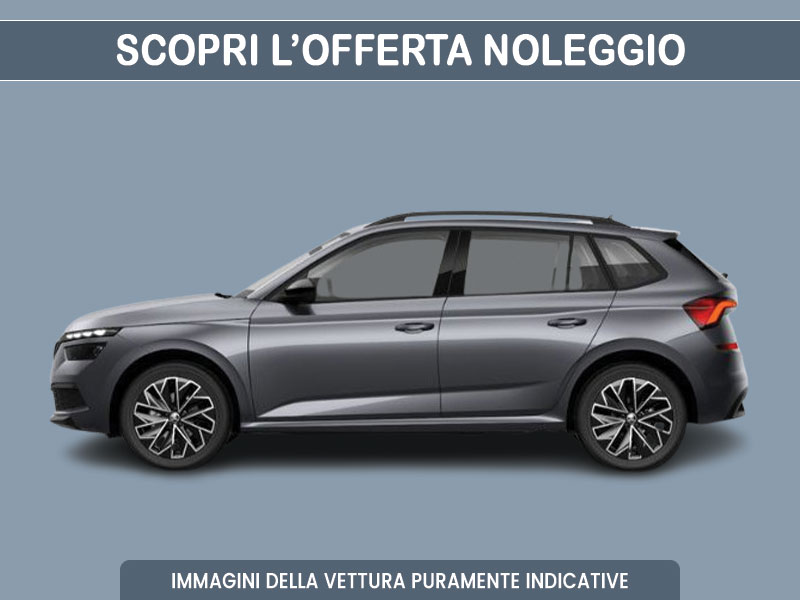 Offerta SUV e CrossOver Noleggio ŠKODA KAMIQ 1.0 TSI Black Dots DSG: scopriamo l'offerta promossa dal broker Medicredit Rent Benzina  foto 6