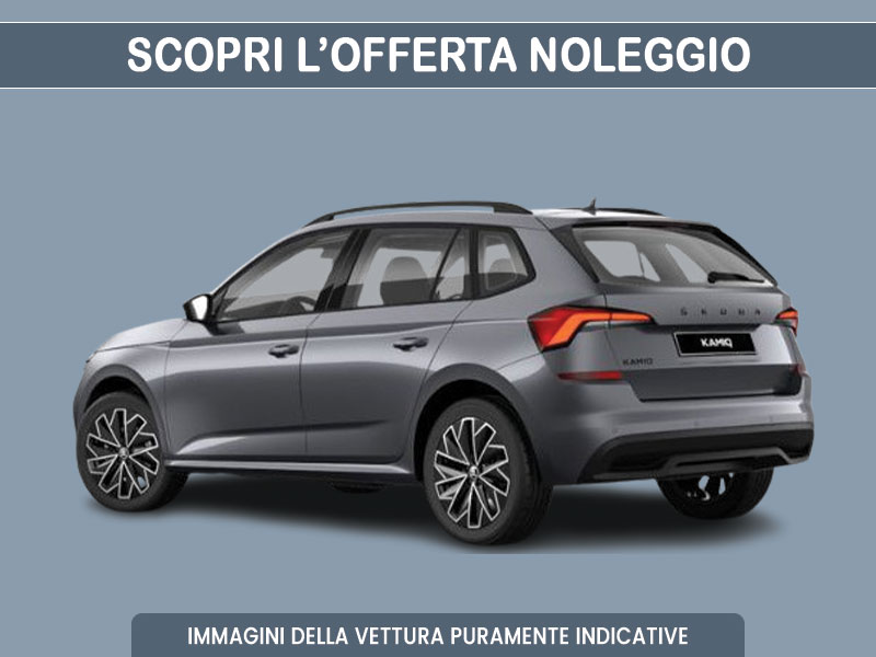 Offerta SUV e CrossOver Noleggio ŠKODA KAMIQ 1.0 TSI Black Dots DSG: scopriamo l'offerta promossa dal broker Medicredit Rent Benzina  foto 1