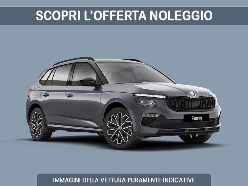 Offerta SUV e CrossOver Noleggio ŠKODA KAMIQ 1.0 TSI Black Dots DSG: scopriamo l'offerta promossa dal broker Medicredit Rent Benzina  foto 7