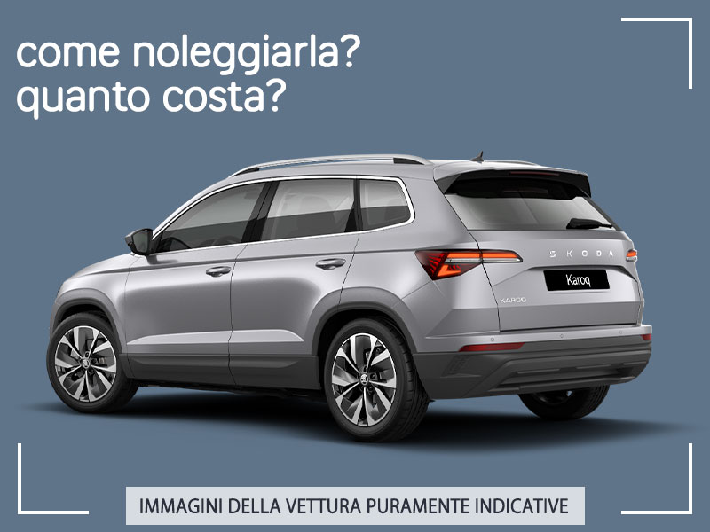 Offerta SUV e CrossOver Noleggio auto in promozione: ŠKODA KAROQ 2.0 TDI EVO SCR DSG Executive = l'offerta speciale del broker Medicredit Rent, con tariffa scontata Diesel  foto 1