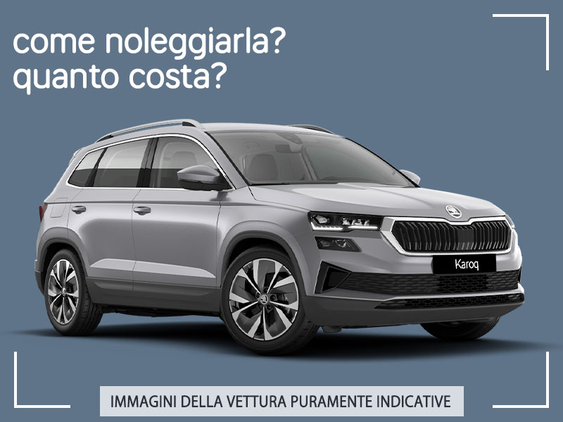 Offerta SUV e CrossOver Noleggio auto in promozione: ŠKODA KAROQ 2.0 TDI EVO SCR DSG Executive = l'offerta speciale del broker Medicredit Rent, con tariffa scontata Diesel  foto 3