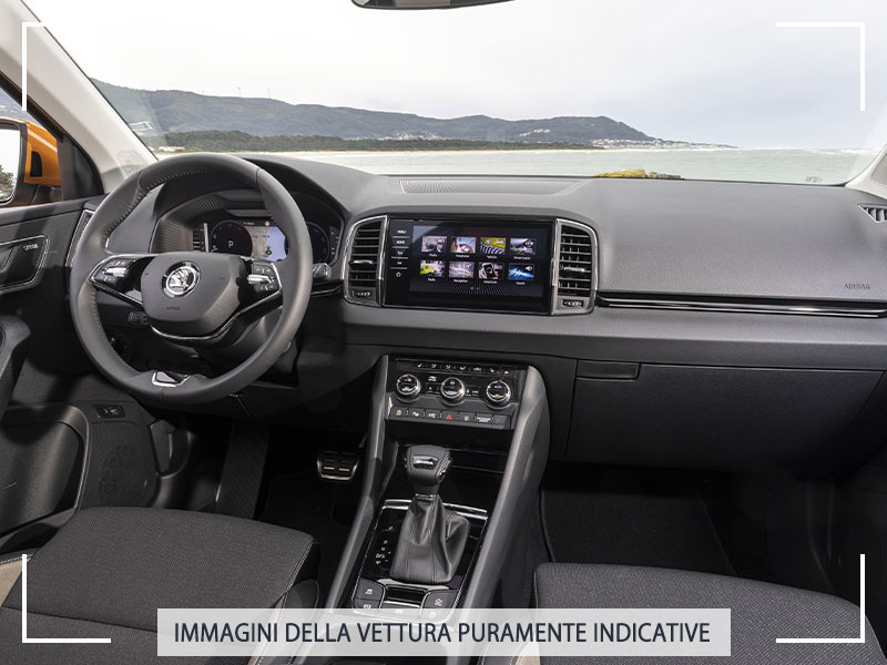 Offerta SUV e CrossOver Noleggio auto in promozione: ŠKODA KAROQ 2.0 TDI EVO SCR DSG Executive = l'offerta speciale del broker Medicredit Rent, con tariffa scontata Diesel  foto 4