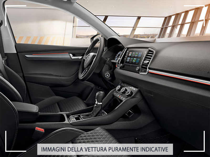 Offerta SUV e CrossOver Noleggio auto in promozione: ŠKODA KAROQ 2.0 TDI EVO SCR DSG Executive = l'offerta speciale del broker Medicredit Rent, con tariffa scontata Diesel  foto 5